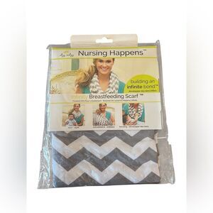 ITSY RITZY Nursing Happens Infinity Breastfeeding Scarf